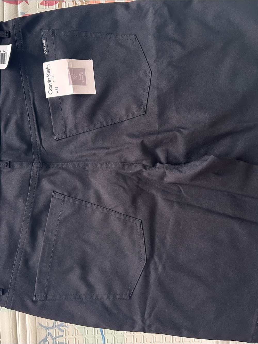 Calvin Klein Men's Navy Black Work Jacket